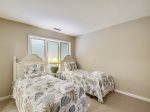 Upstairs Guest Bedroom with Two Twin Beds at 34 Turtle Lane Club